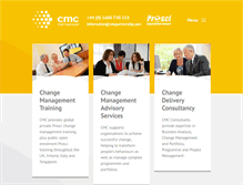 Tablet Screenshot of cmcpartnership.com